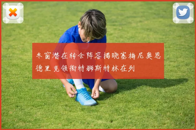 冬窗潜在转会阵容揭晓塞梅尼奥恩德里克领衔特狮斯特林在列